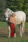 girl with pony