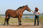 woman with horse