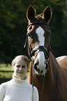 woman with horse
