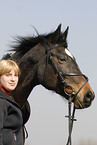 girl with horse