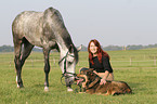 woman with horse