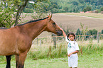 girl with horse