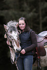 girl with pony