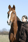 woman with horse