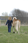 woman with horse
