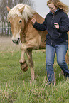 woman with horse