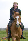 woman with horse