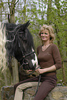 woman with Irish Tinker
