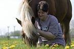 woman with horse