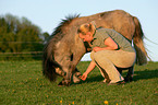 woman with horse