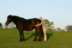 woman with horse