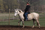 riding woman