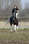 riding woman
