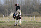 riding woman
