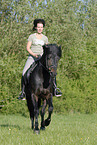 riding woman