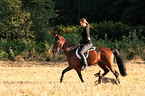 riding woman
