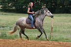riding woman