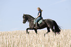 riding woman