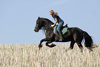 riding woman