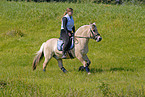 riding woman