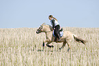 riding woman