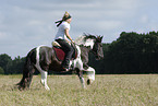 riding woman