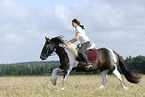 riding woman