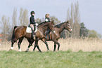 riding woman