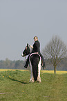 riding woman