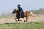 riding woman