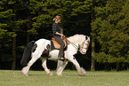 riding woman