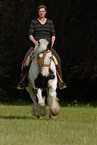 riding woman