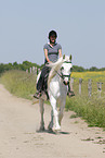 riding woman