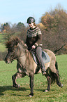 riding woman