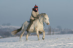 riding woman
