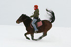 riding in snow