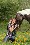 woman and Pintaloosa