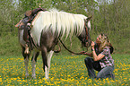 woman and Pintaloosa