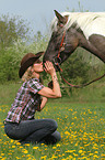 woman and Pintaloosa