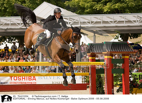 REDAKTIONELL - Ehning Marcus, auf Noltes Kchengirl - Balve Optimum 2006 - 05.08.2006 / EDITORIAL - Ehning Marcus, auf Noltes Kchengirl - Balve Optimum 2006 - 05.08.2006 / TH-01054
