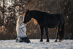 black horse