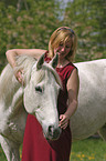 woman with horse