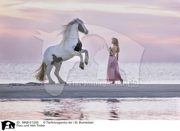 Frau und Irish Tinker / woman and Irish Tinker / MAB-01285