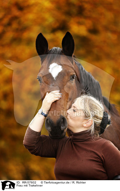 Frau mit Trakehner / woman with Trakehner / RR-57602