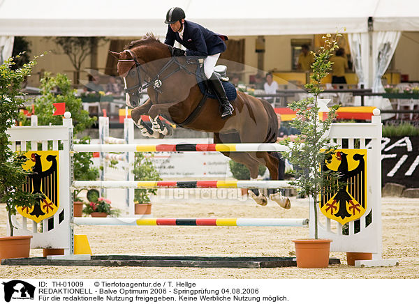 REDAKTIONELL - Balve Optimum 2006 - Springpr�fung 04.08.2006 / EDITORIAL - Balve Optimum 2006 - Springpr�fung 04.08.2006 / TH-01009