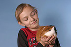 guinea pig & young girl