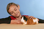 guinea pig & young girl