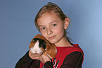 guinea pig & young girl
