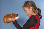 guinea pig & young girl