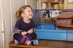 girl with bunny
